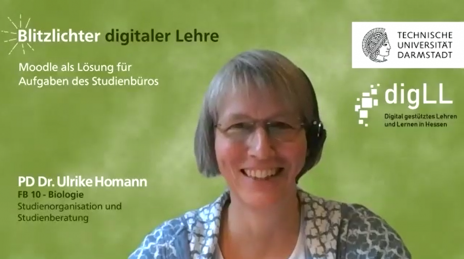 Studienbüro digital – mit Hilfe von Moodle – Blitzlichter digitaler Lehre Nr. 9