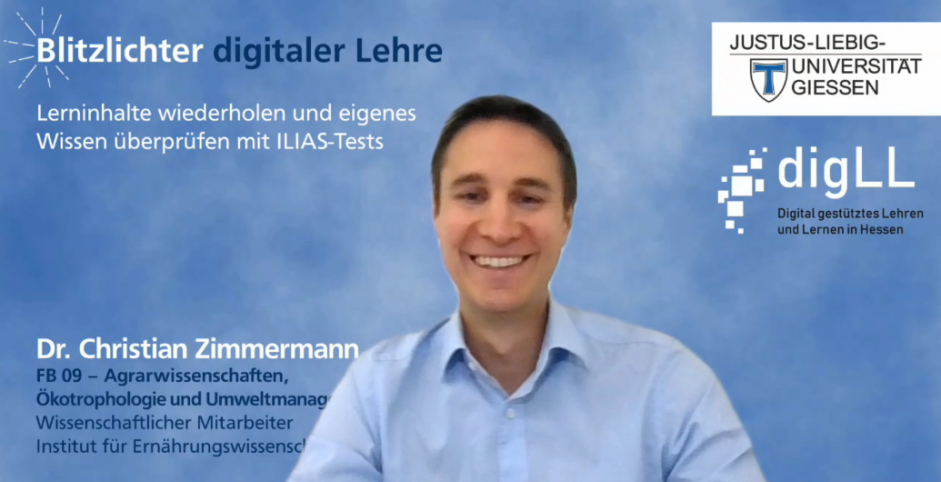 Lerninhalte wiederholen und eigenes Wissen überprüfen mit ILIAS-Tests – Blitzlichter digitaler Lehre Nr. 8