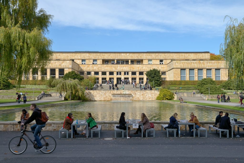 Der Tagungsort: Casinogebäude am Campus Westend der Goethe-Universität Frankfurt