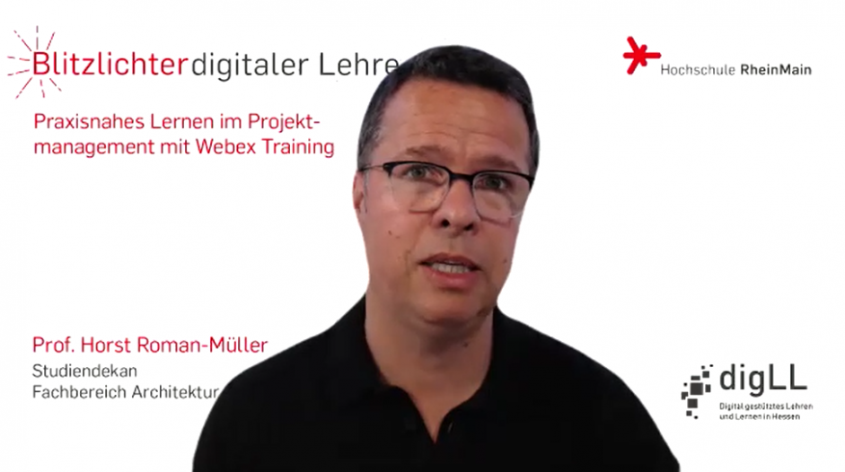 Praxisnahes Lernen im Projektmanagement mit Webex Training -Blitzlichter digitaler Lehre Nr. 19