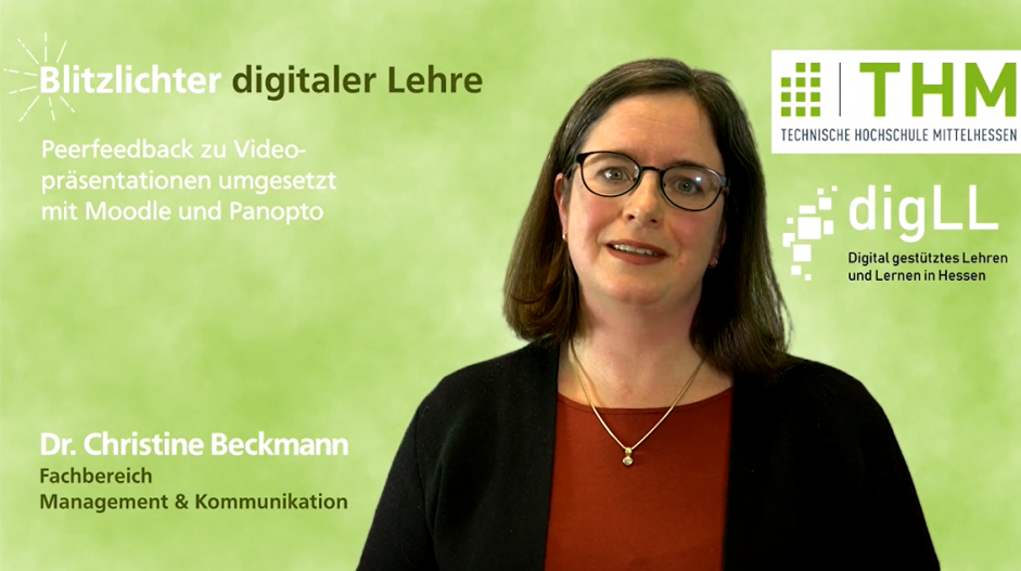 Peerfeedback zu Videopräsentationen umgesetzt mit Moodle und Panopto – Blitzlichter digitaler Lehre Nr. 29