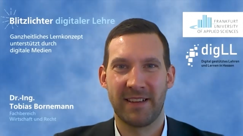 Blitzlichter digitaler Lehre / Dr.-Ing. Tobias Bornemann / FRA-UAS / Coverbild
