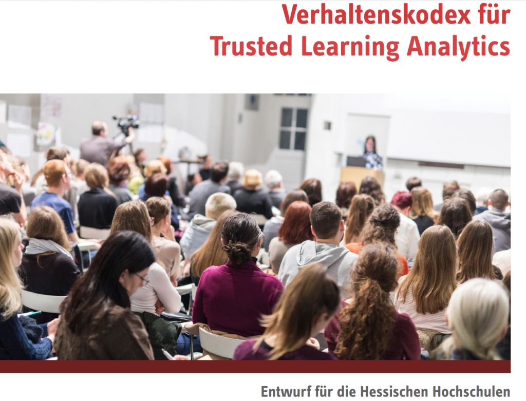 Titelbild Verhaltenskodex für "Trusted Learning Analytics" 