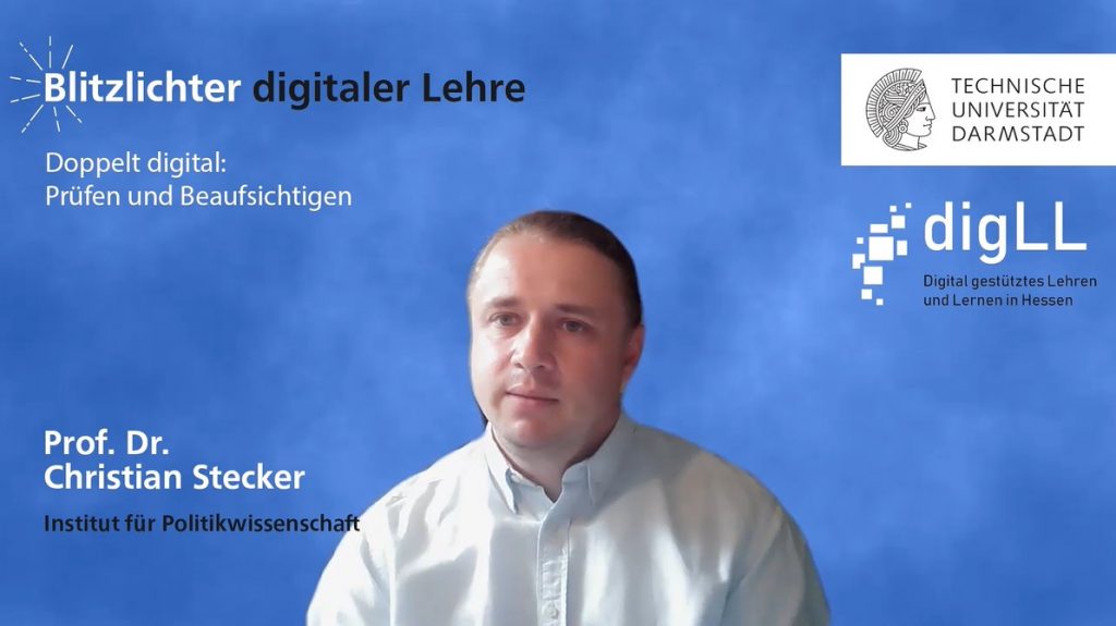 Blitzlichter digitaler Lehre / Prof. Dr. Christian Stecker / TUDa / Coverbild