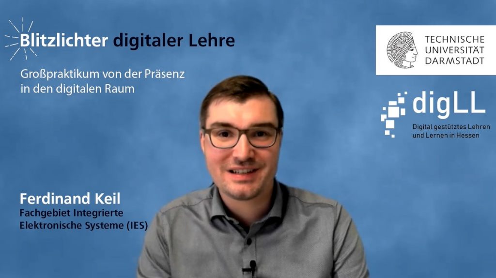 Blitzlichter digitaler Lehre / Ferdinand Keil / TUDa / Coverbild