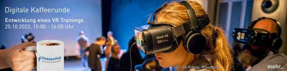Ankündigung: Digitales Vernetzungstreffen für Lehrende am 25.10.2022: Entwicklung eines VR-Trainings