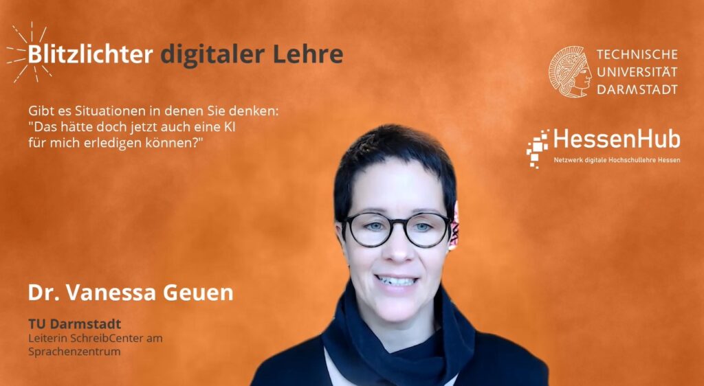 Coverbild Blitzlicht digitale Lehre / Wissenschaftliches Schreiben in Zeiten von KI