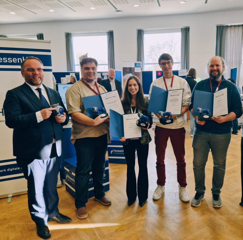 OER-Preis 2025 verliehen – Prämierte OER-Ressourcen aus Hessen