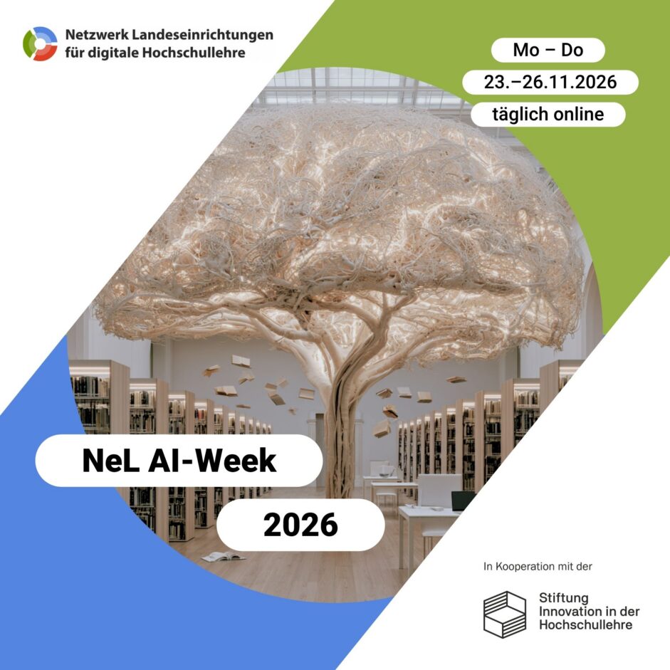 Jetzt anmelden: NeL AI-Week 2026 vom 23.–26.11.2026
